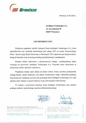 WARSZAWSKI ROLNO-SPOŻYWCZY RYNEK HURTOWY W BRONISZACH